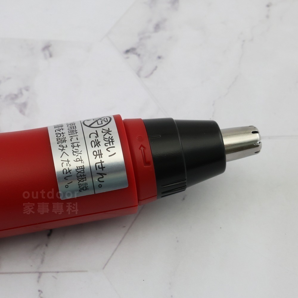 outdoor家事專科日本製 Panasonic 便利式電動修容鼻毛剪 鼻毛刀 ER-GN11-K/R/W 黑/紅/白-細節圖6