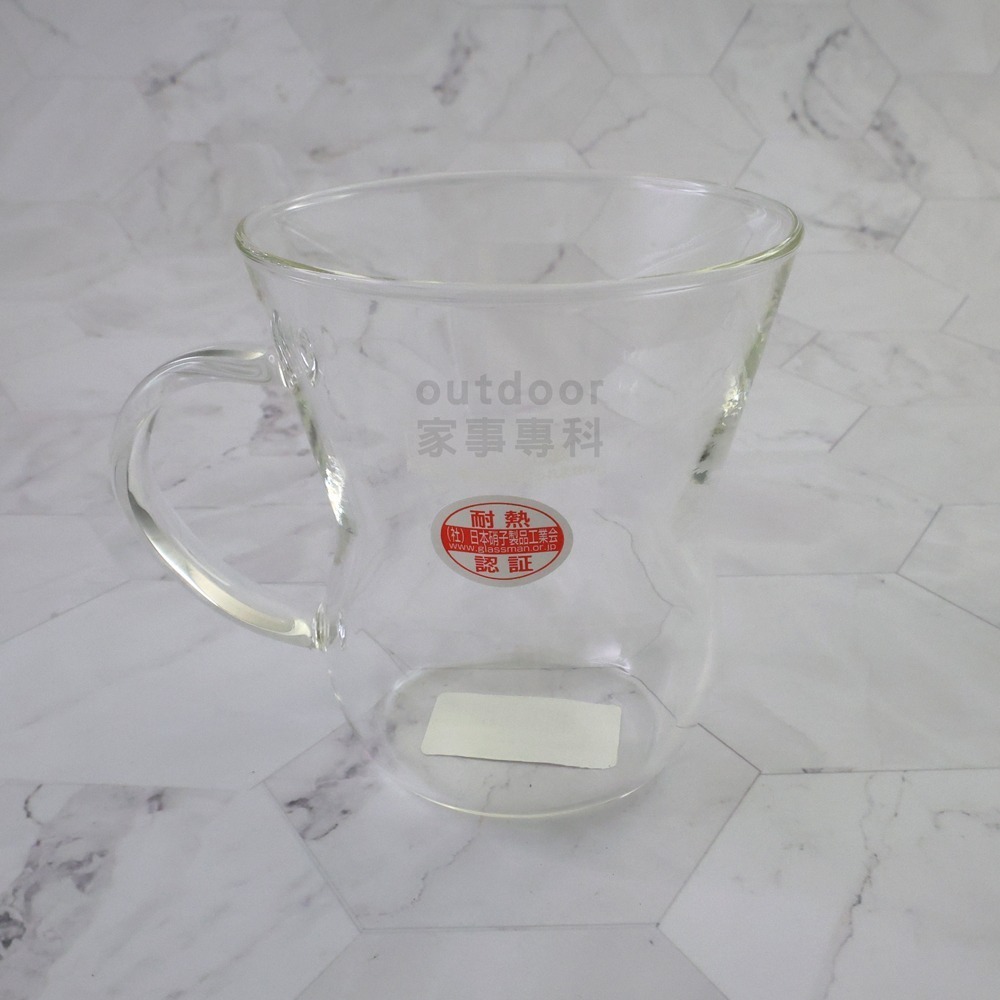outdoor家事專科 日本製 HARIO V60 多用途耐熱玻璃沖泡杯 200ml 附濾網/上蓋 免濾紙 OTM-1B-細節圖4
