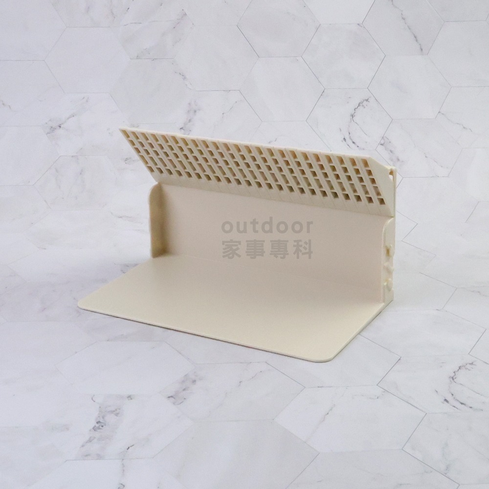 outdoor家事專科 日本 LIHIT LAB. 一本不倒卡扣式固定書架 防傾倒 連結 收納 象牙白 A-3575-0-細節圖8