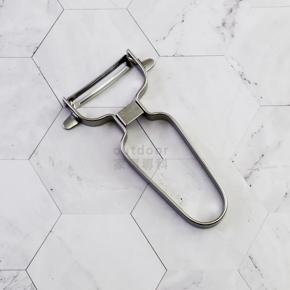 outdoor家事專科 日本製 吉川金屬yoshikawa 18-8不銹鋼快速刮皮器 蔬果削皮器 刨刀 SJ-1781-細節圖2