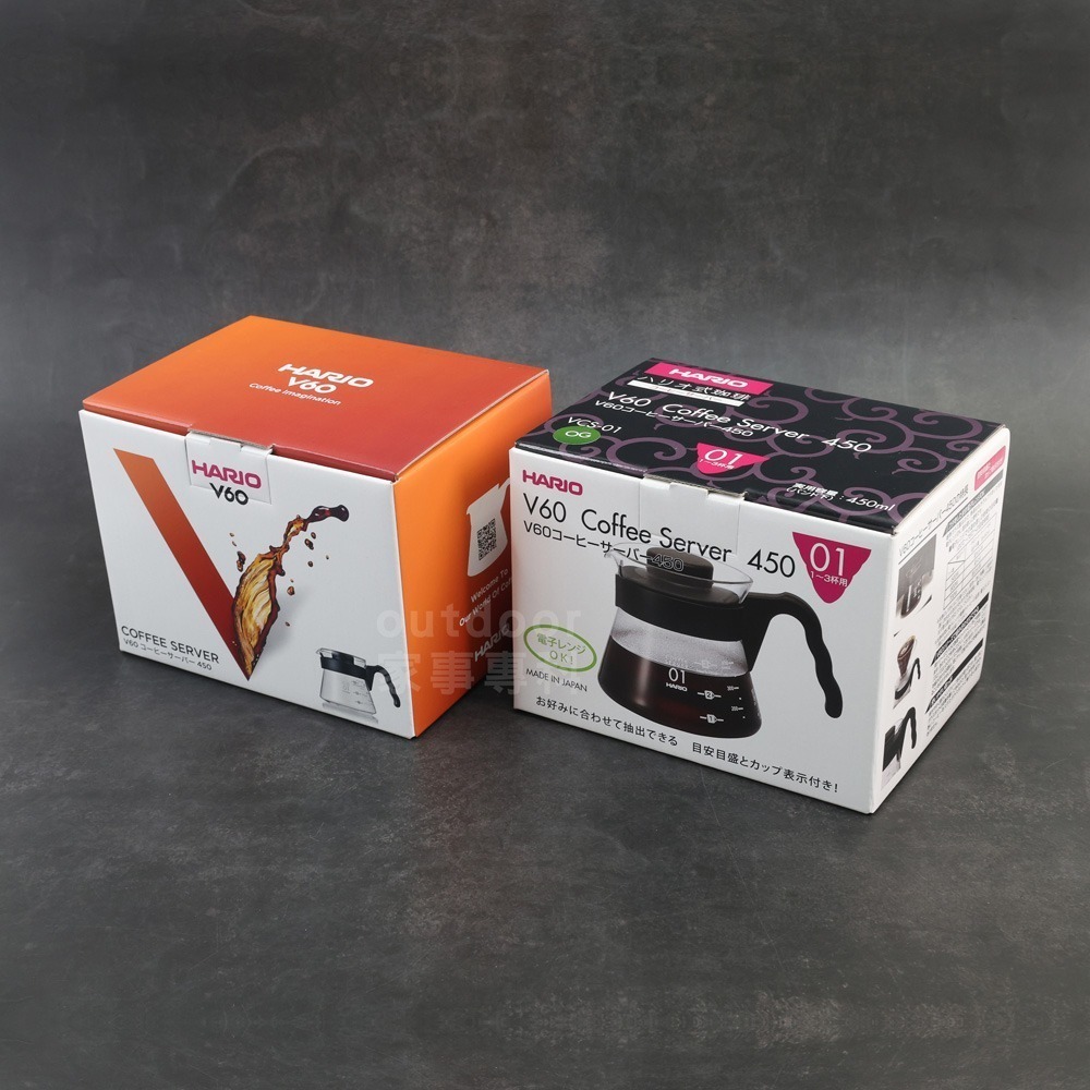 outdoor家事專科 日本製HARIO V60 耐熱玻璃咖啡壺 花茶壺 熱茶 咖啡 450/700/1000ml-細節圖5