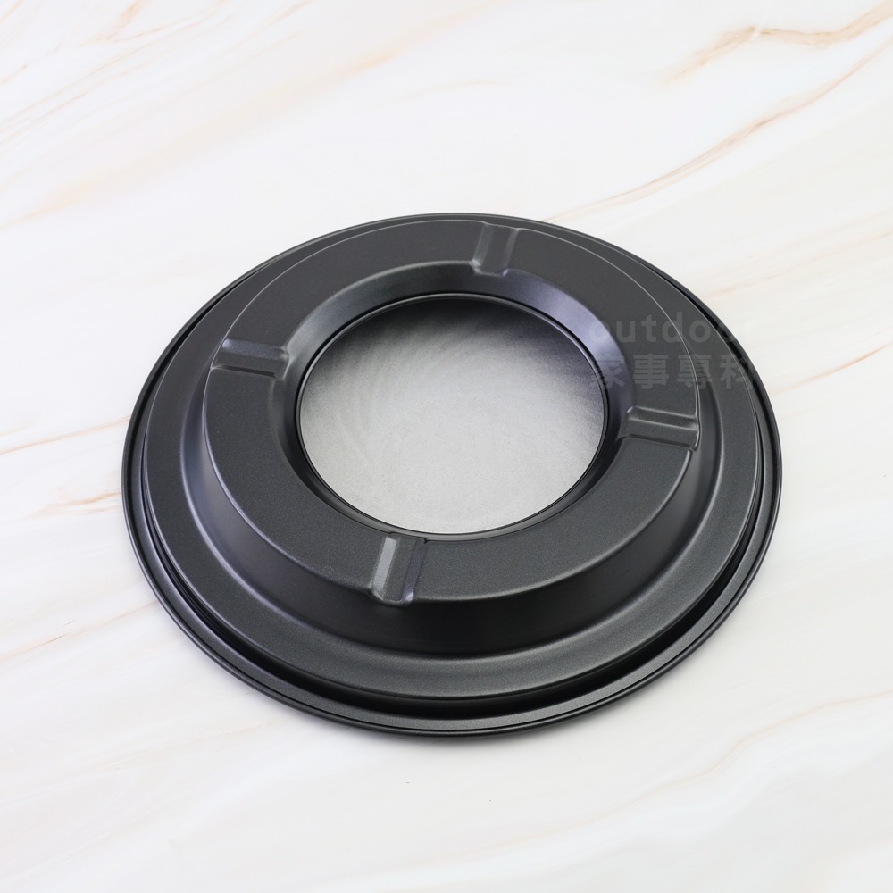 outdoor家事專科 日本岩谷Iwatani 大款圓型不沾滴油烤盤 烤肉盤 燒烤盤 33cm CB-A-YPL-細節圖6