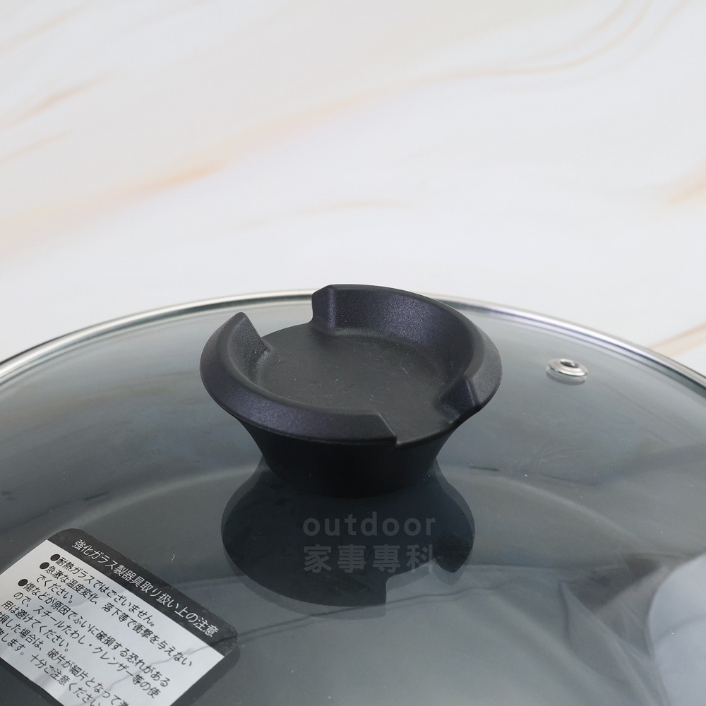 outdoor家事專科 日本岩谷Iwatani 多功能料理不沾壽喜鍋 附玻璃蓋 21cm 雙耳鍋 CB-A-MPJ-細節圖9