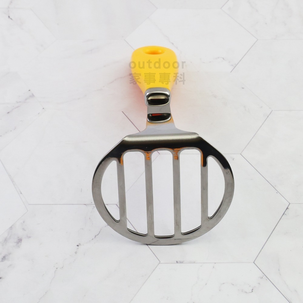 outdoor家事專科 日本製 貝印 KID＇S不銹鋼帶孔平鏟/壓馬鈴薯器 煎鏟/壓泥器 親子料理用具-細節圖8