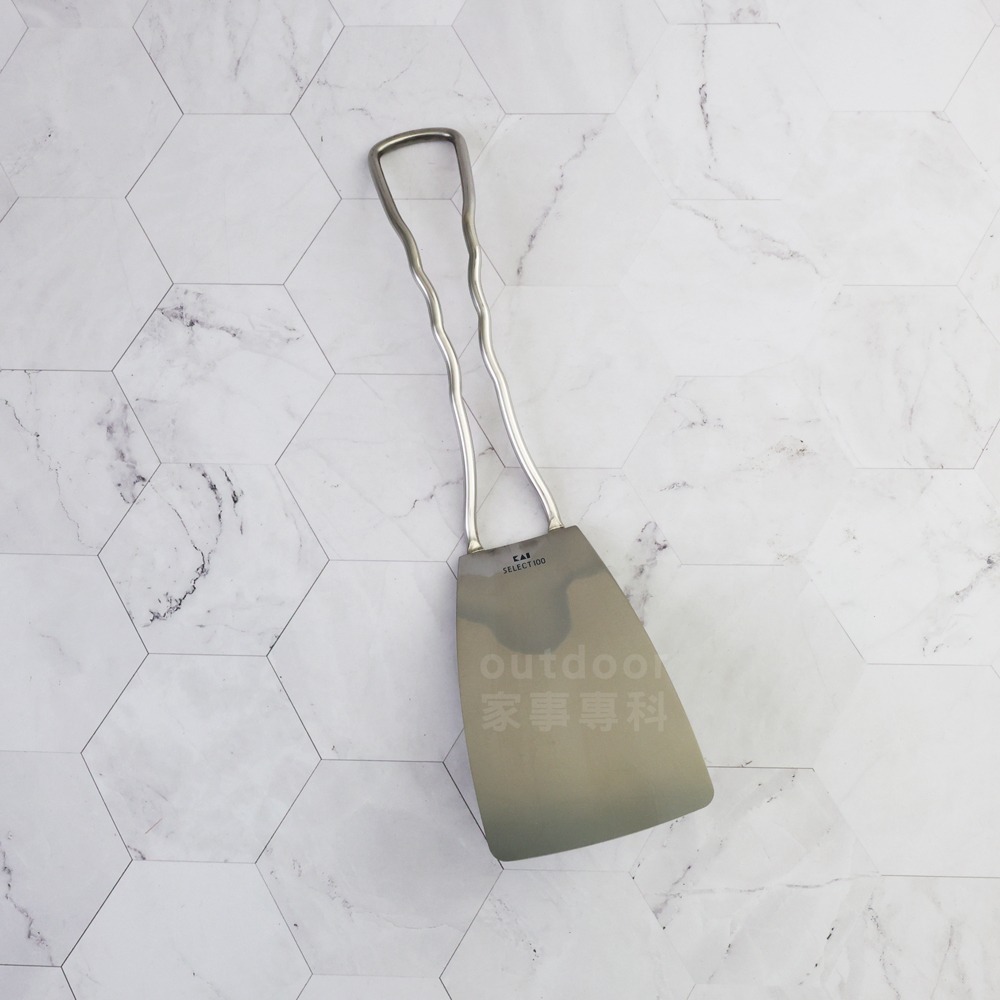 outdoor家事專科 日本貝印KAI SELECT100 極薄不銹鋼煎鏟 平煎匙 平鏟 極薄平鏟 DH-3012-細節圖4