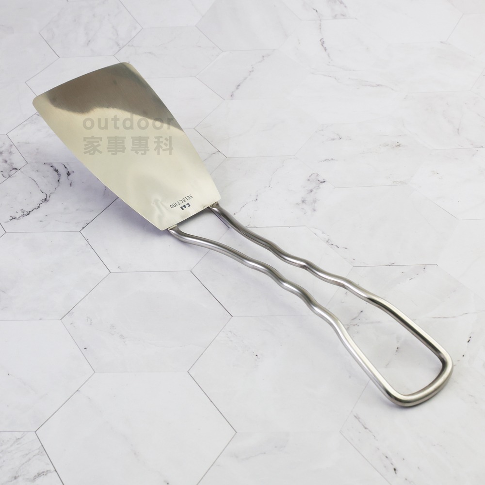 outdoor家事專科 日本貝印KAI SELECT100 極薄不銹鋼煎鏟 平煎匙 平鏟 極薄平鏟 DH-3012-細節圖8