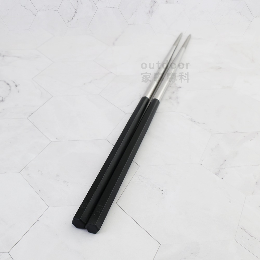 outdoor家事專科 日本製 貝印KAI SELECT100 18-8不銹鋼33cm六角料理筷子 長筷 DH-3104-細節圖5