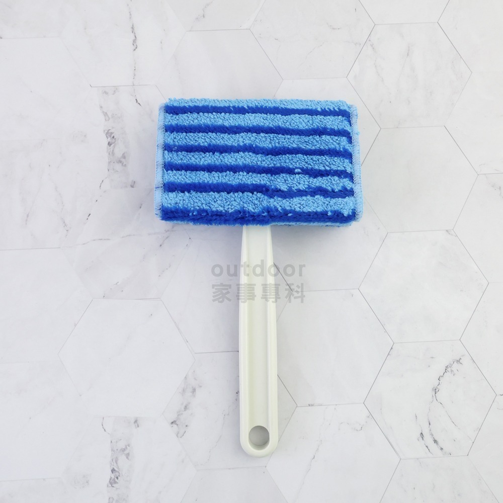 outdoor家事專科 日本製 創和SOWA 三角型網子紗窗清潔刷 可水洗 紗門刷 窗框刷 窗戶刷 SOWA-26475-細節圖3