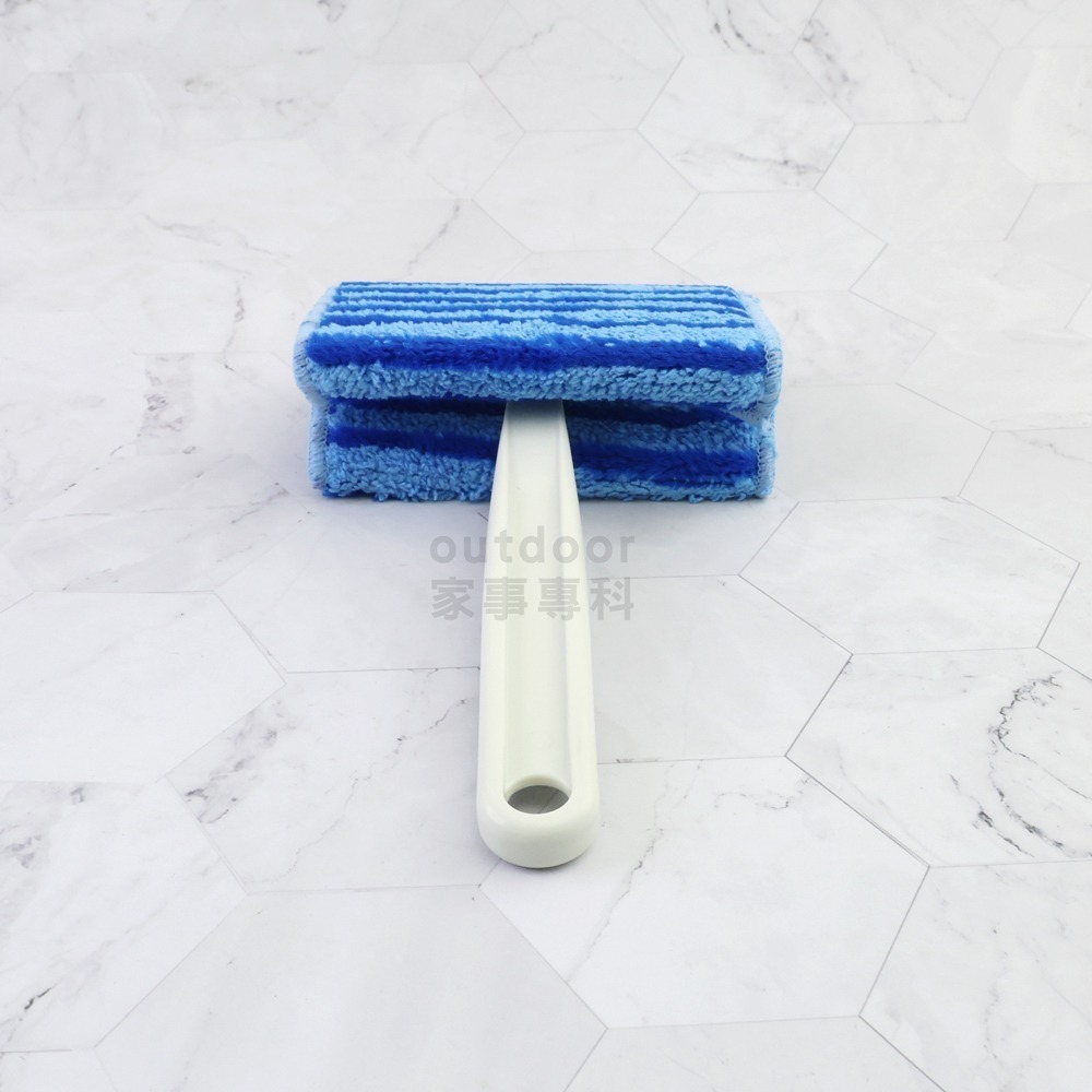 outdoor家事專科 日本製 創和SOWA 三角型網子紗窗清潔刷 可水洗 紗門刷 窗框刷 窗戶刷 SOWA-26475-細節圖5