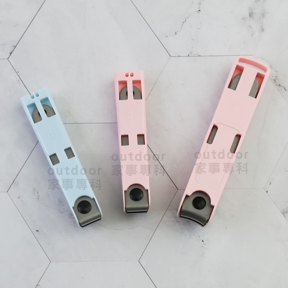 outdoor家事專科 日本製 貝印KAI 米奇米妮不銹鋼指甲剪 S號平刃/M號曲刃 附銼刀-細節圖6