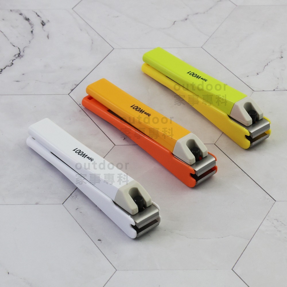 outdoor家事專科 日本貝印KAI typeW001抗菌不銹鋼指甲剪 S平刃 附銼刀部-細節圖2