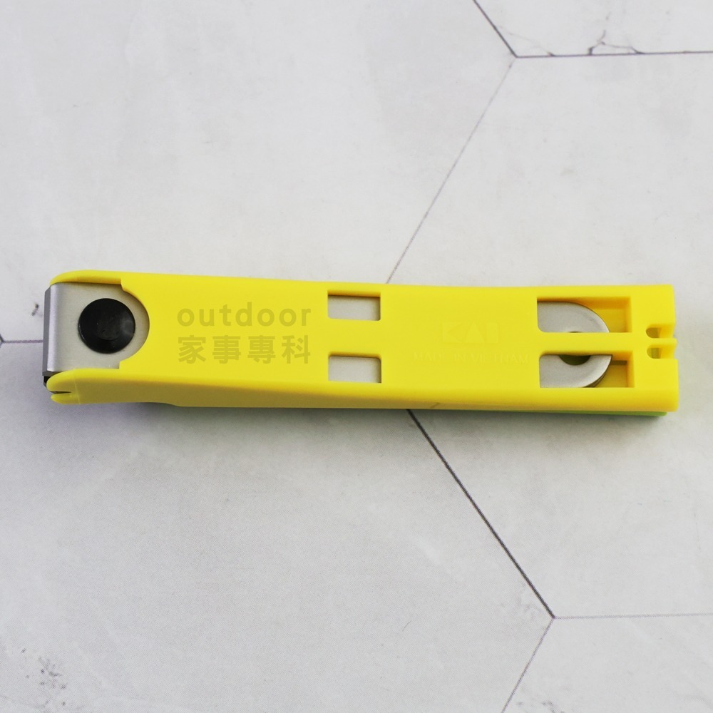 outdoor家事專科 日本貝印KAI typeW001抗菌不銹鋼指甲剪 S平刃 附銼刀部-細節圖5