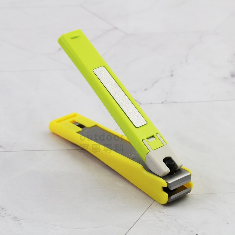 outdoor家事專科 日本貝印KAI typeW001抗菌不銹鋼指甲剪 S平刃 附銼刀部-細節圖7