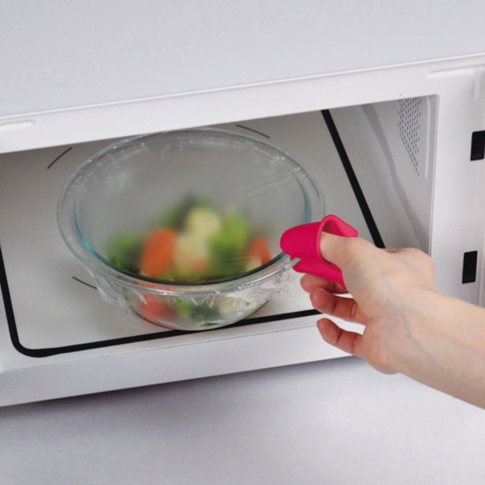 outdoor家事專科 日本製 Pearl Life 耐熱矽膠手指防燙套 指尖保護套 2入組 附磁鐵 紅色 C-9106-細節圖11