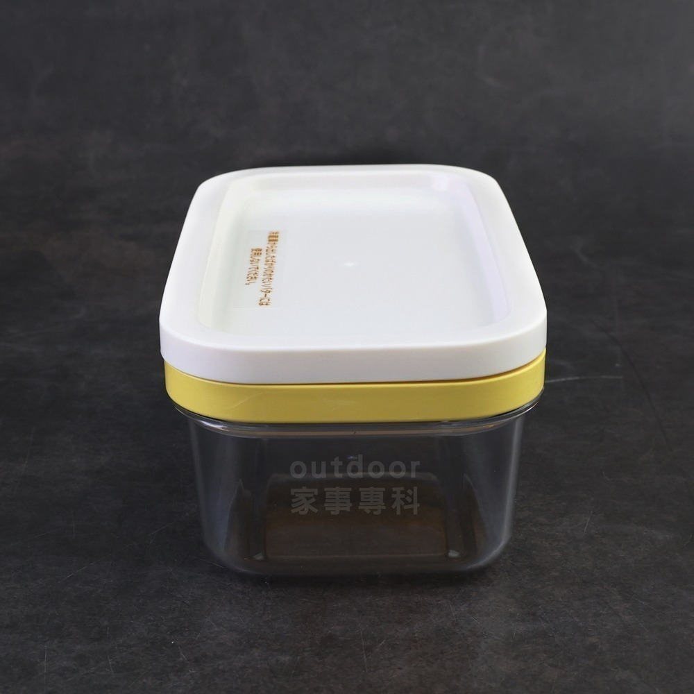 outdoor家事專科 日本製  Akebono曙產業 固體奶油切割保存盒 牛油切割 單層5g 黃色 ST-3005-細節圖4
