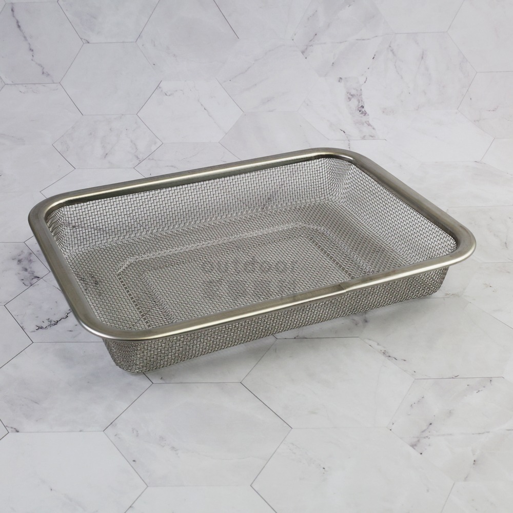 outdoor家事專科 日本製 Arnest 不銹鋼保存盤盒組 七件組 食物保存盒 篩籃 附蓋 備料 A-76437-細節圖9