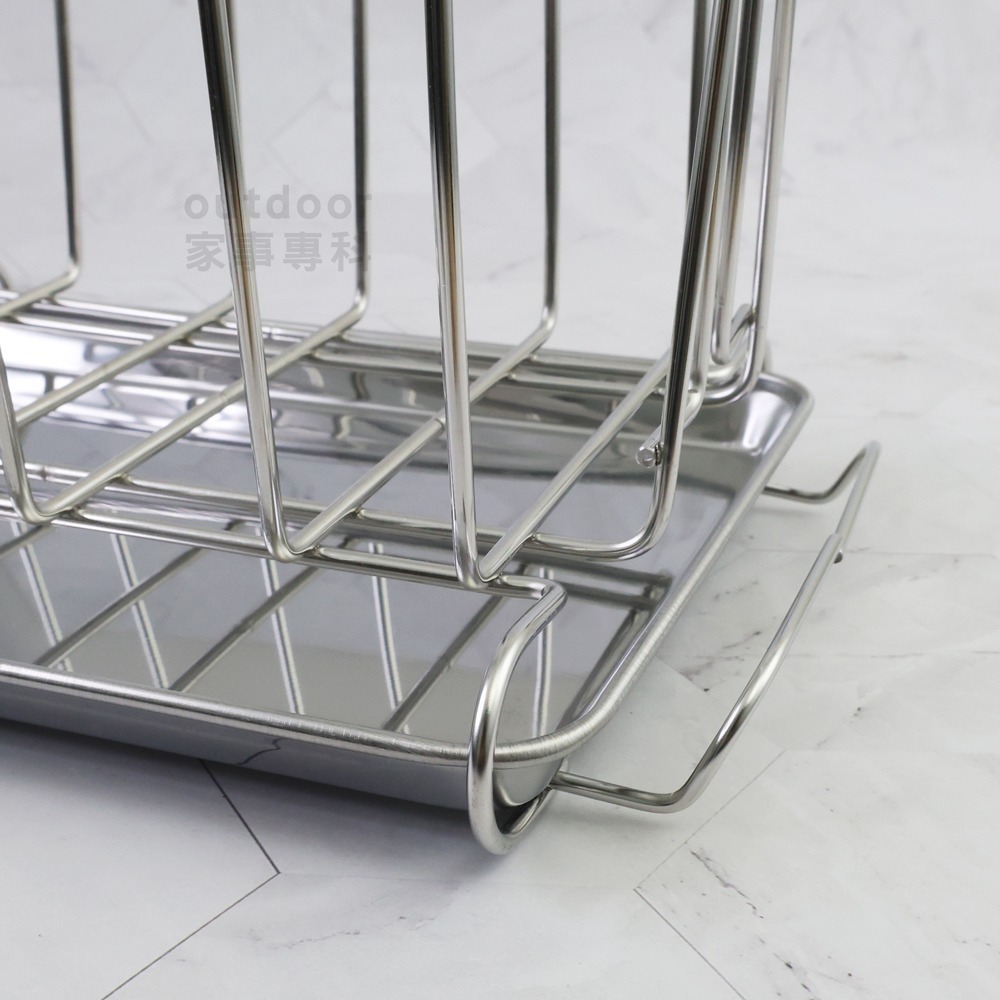 outdoor家事專科 日本製 和平Freiz SUI 18-8不銹鋼瀝水杯架 6杯 瀝水架 SUI-1106/1107-細節圖7
