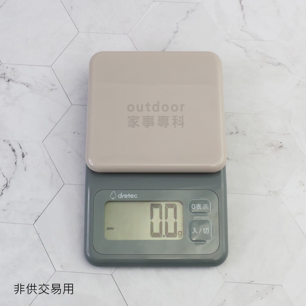 outdoor家事專科 日本dretec電子秤 廚房料理秤 2kg/0.1g 微量秤 0.3g起秤 KS-726DG 灰-細節圖2