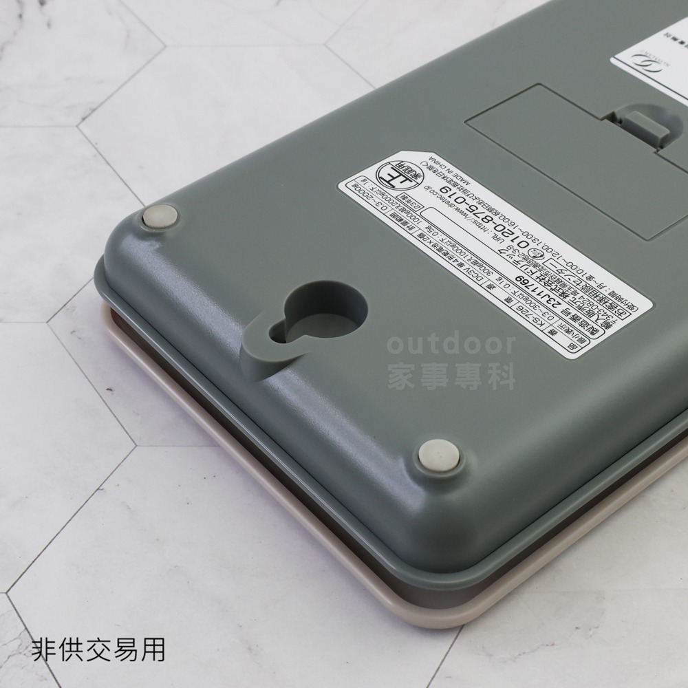 outdoor家事專科 日本dretec電子秤 廚房料理秤 2kg/0.1g 微量秤 0.3g起秤 KS-726DG 灰-細節圖6