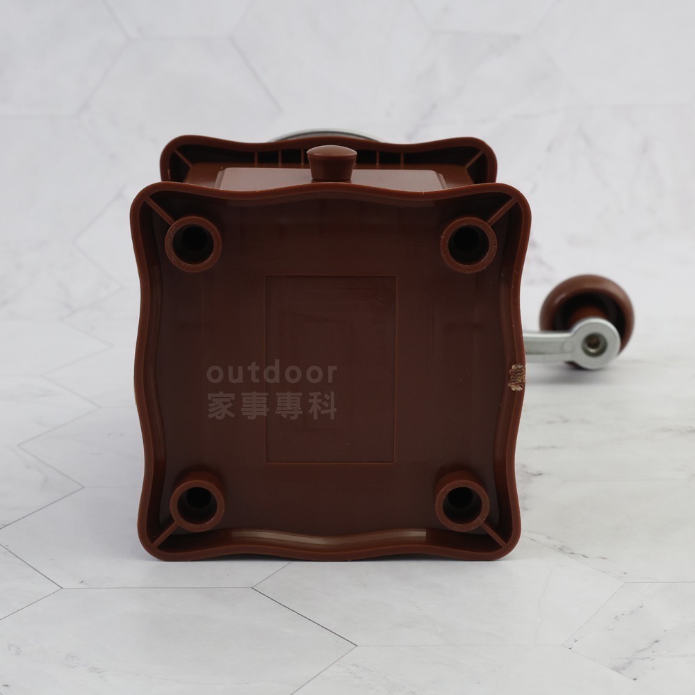 outdoor家事專科 日本Nichoice 手搖式陶瓷磨豆器 手動式 仿木質 陶瓷磨刀 中/深焙豆研磨 CBM-934-細節圖4