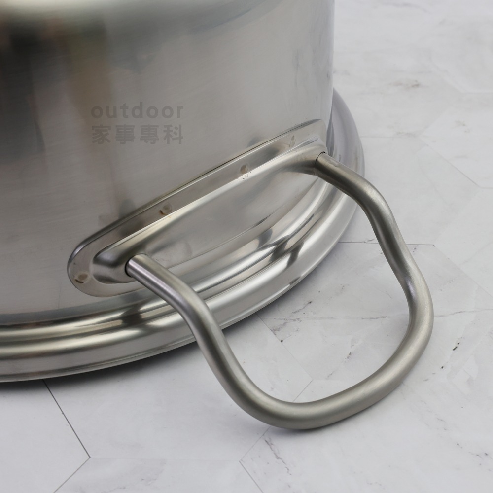 outdoor家事專科 日本製 吉川 鑨COOK-PAL 18-8三層鋼附蓋湯鍋 IH爐可用 YJ-1738/39/40-細節圖8