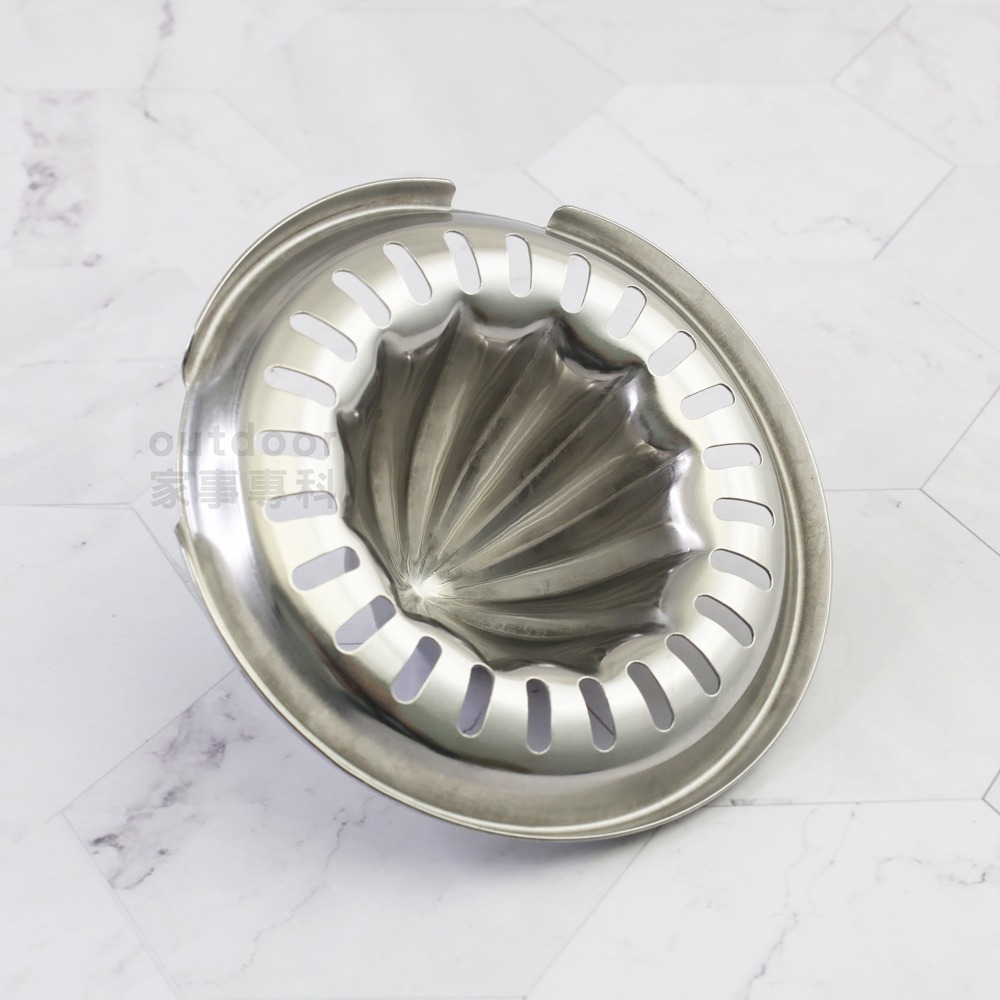 outdoor家事專科 日本製 燕三條 18-8不銹鋼山型壓檸檬器 附杯座 壓汁榨汁 PAIR LEMON JF-907-細節圖7