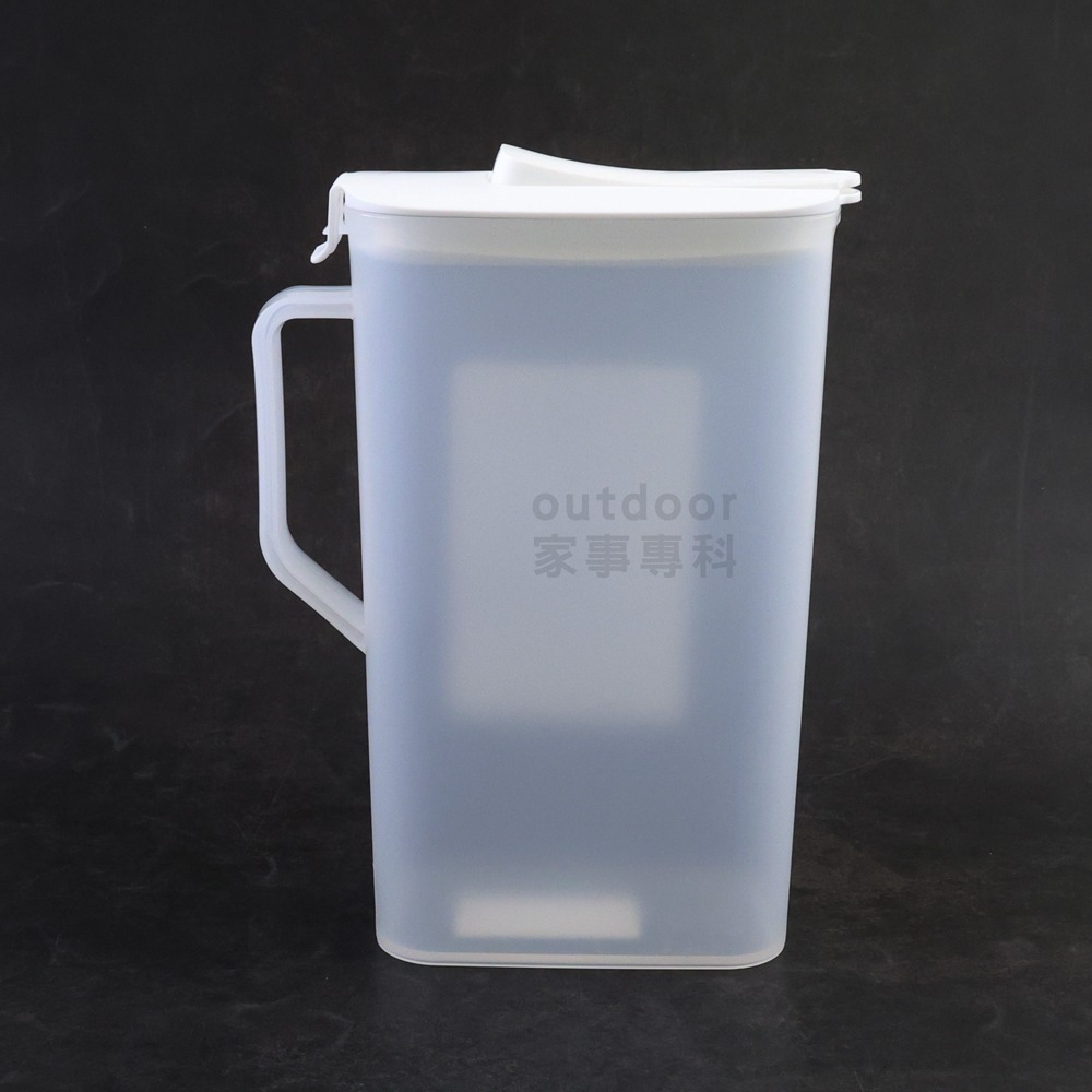outdoor家事專科 日本製 Pearl Life 附把手冰水冷水壺 2L 大容量 飲料 霧面冷泡茶壺 HB-5187-細節圖2