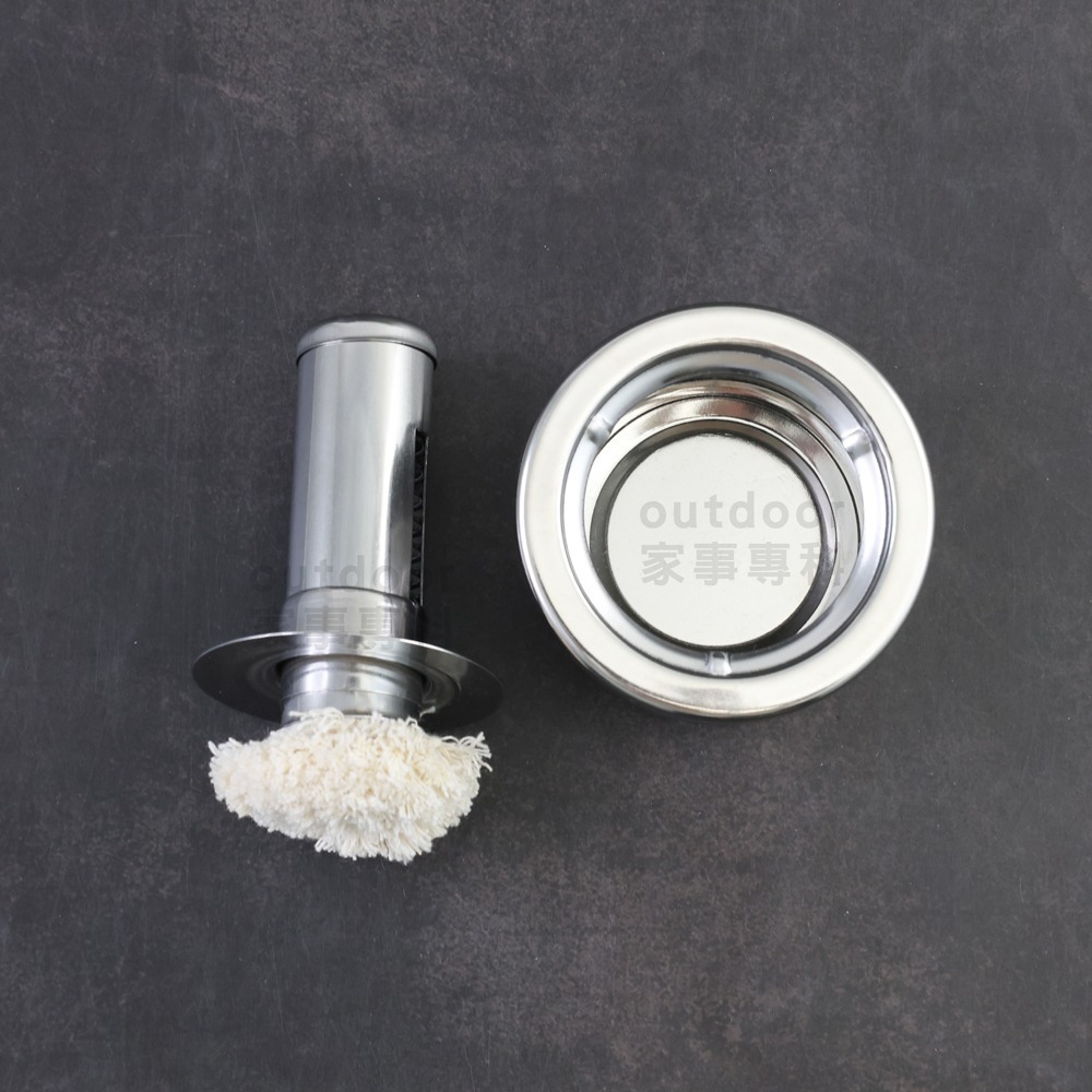 outdoor家事專科 日本不銹鋼棉線油刷組 附油皿 替換棉芯 業務用 鍋具烤盤 大/小 J-219/226/85/86-細節圖8