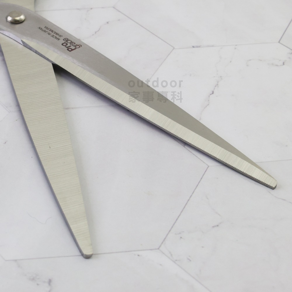 outdoor家事專科 日本製 下村工業 shimomura 廚房料理剪刀 Pro Grade 黑色加長款 PG-409-細節圖8