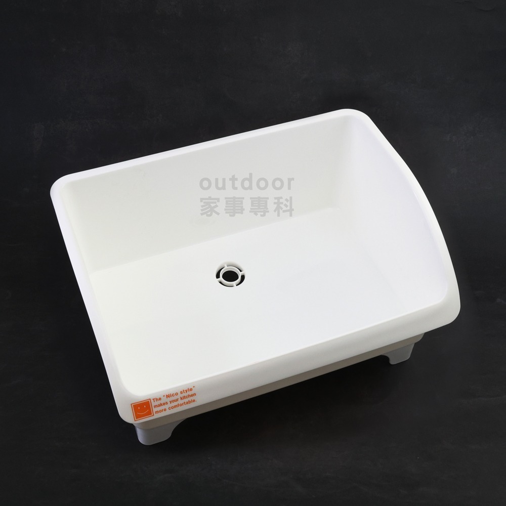 outdoor家事專科 日本製 INOMATA 廚房用碗盤瀝水收納置物籃架 瀝水架 排水架 廚房收納 INO-0082-細節圖9