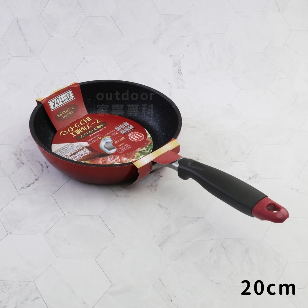 outdoor家事專科 日本BESTCO大理石不沾平底鍋 韓國製 BSTC-ND-8781/8506/8502/8503-細節圖5