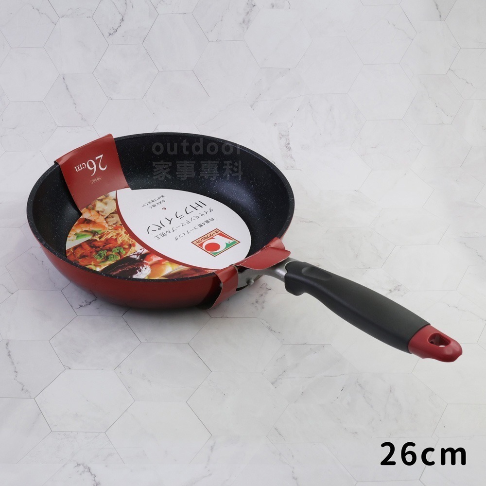 outdoor家事專科 日本BESTCO大理石不沾平底鍋 韓國製 BSTC-ND-8781/8506/8502/8503-規格圖11