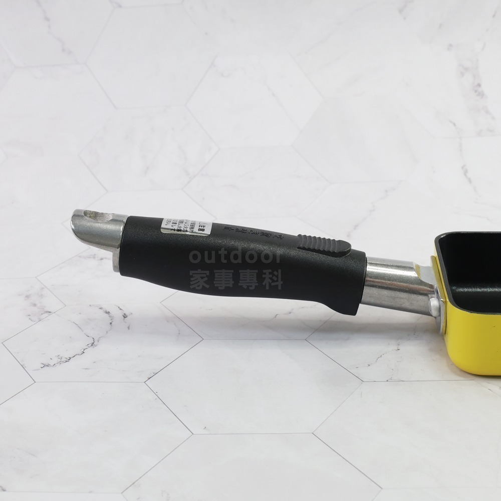 outdoor家事專科 日本貝印KAI 不沾玉子燒鍋 8.5x18cm 迷你長形煎蛋鍋 直火專用 黃色 DY-5501-細節圖7