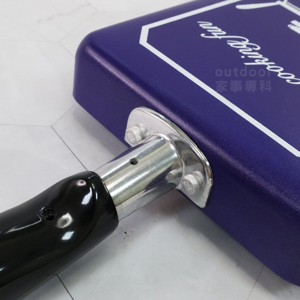 outdoor家事專科 日本和平FREIZ 不沾玉子燒鍋 13x18cm 煎蛋鍋 直火專用 寶藍色 COM-9708-細節圖8