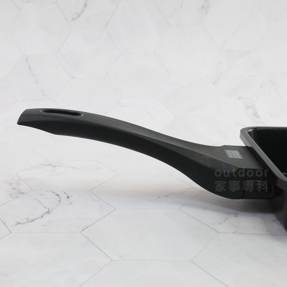 outdoor家事專科 日本和平FREIZ 不沾玉子燒鍋13x18cm 煎蛋鍋 直火/IH爐可用 深褐色 RB-2528-細節圖7