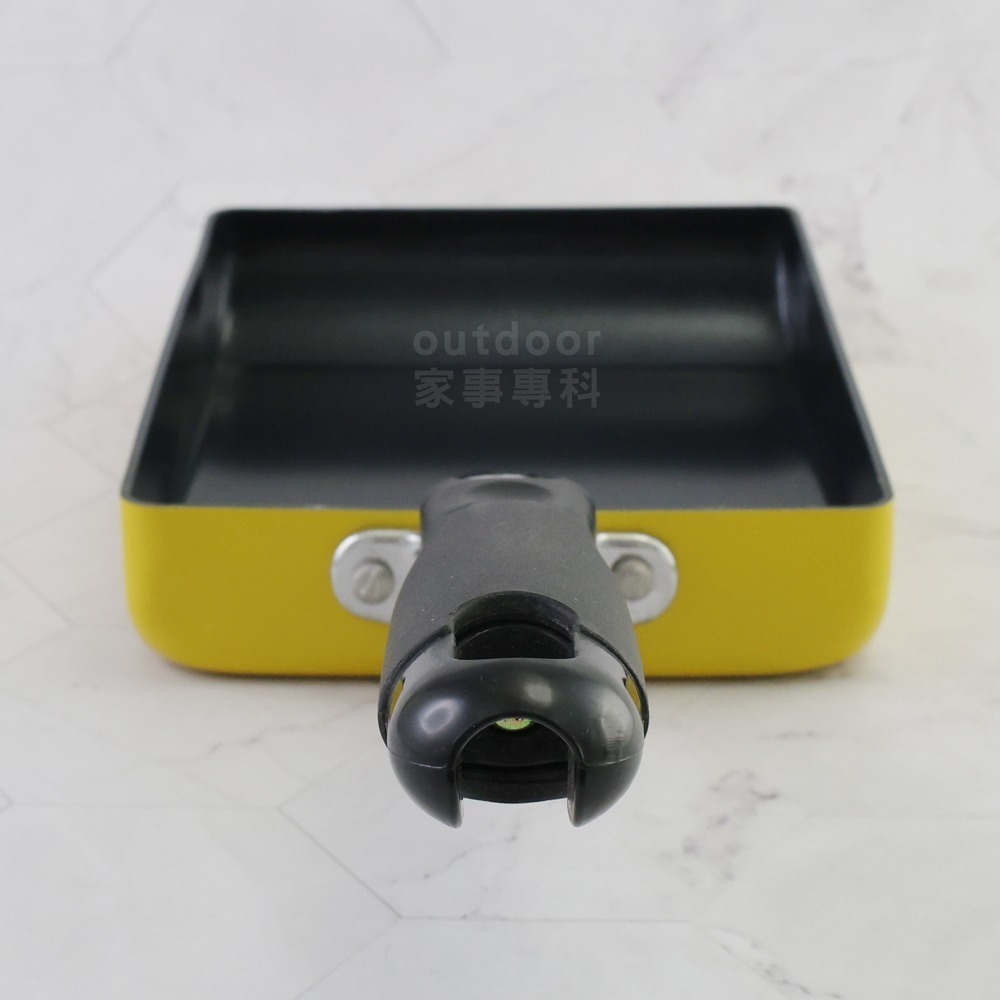 outdoor家事專科 日本和平FREIZ 不沾玉子燒鍋 13x18cm 煎蛋鍋 直火專用 黃色 SRB-1197-細節圖7