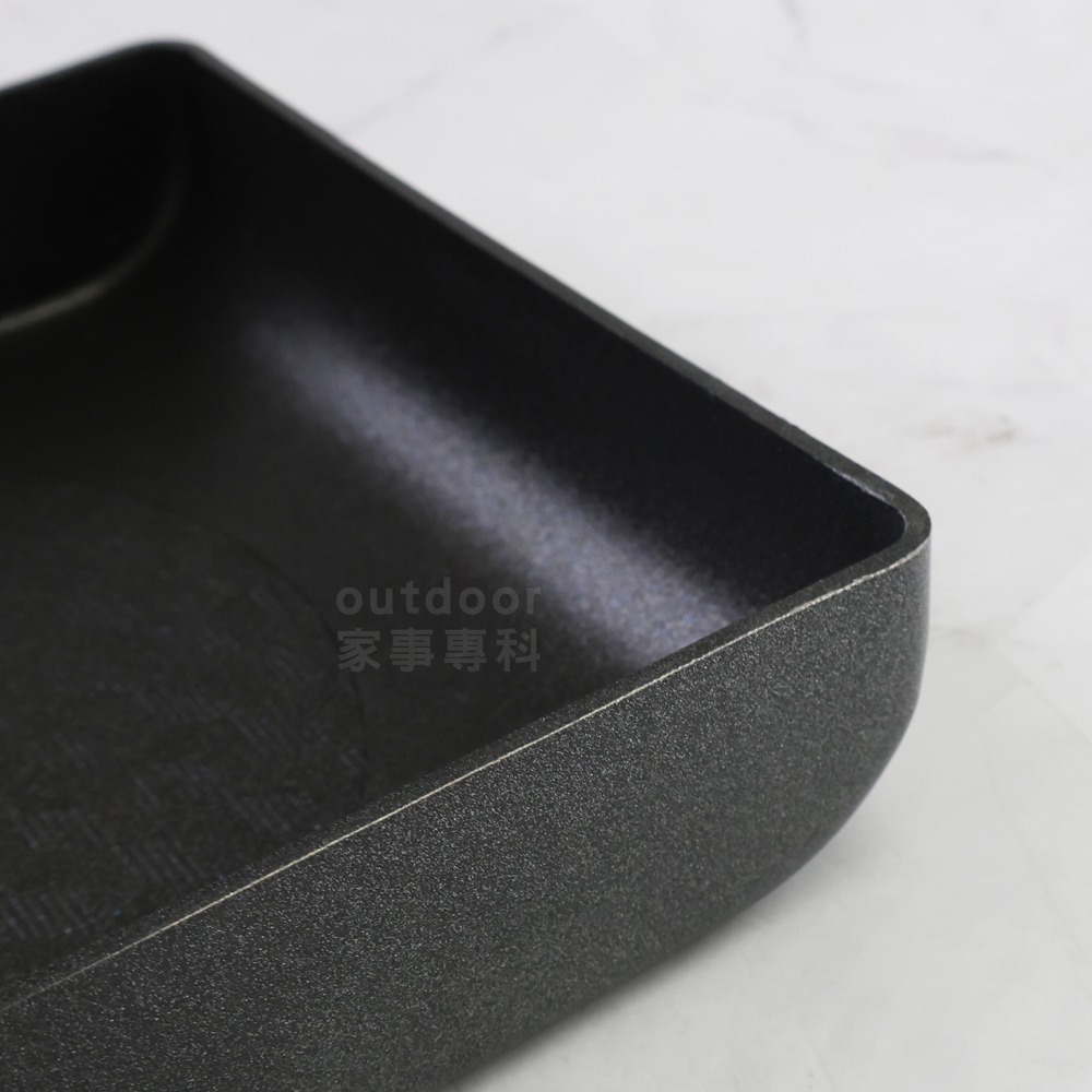 outdoor家事專科 日本和平FREIZ 不沾玉子燒鍋 14x19cm 煎蛋鍋 IH爐可用 銀色 RA-9463-細節圖10