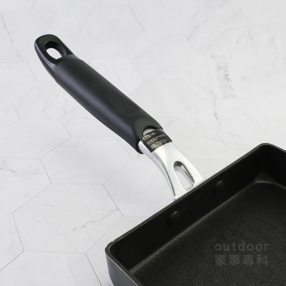 outdoor家事專科 日本和平FREIZ高硬鈦不沾玉子燒鍋15x18cm IH爐 泰坦TITANISH RA-9246-細節圖7