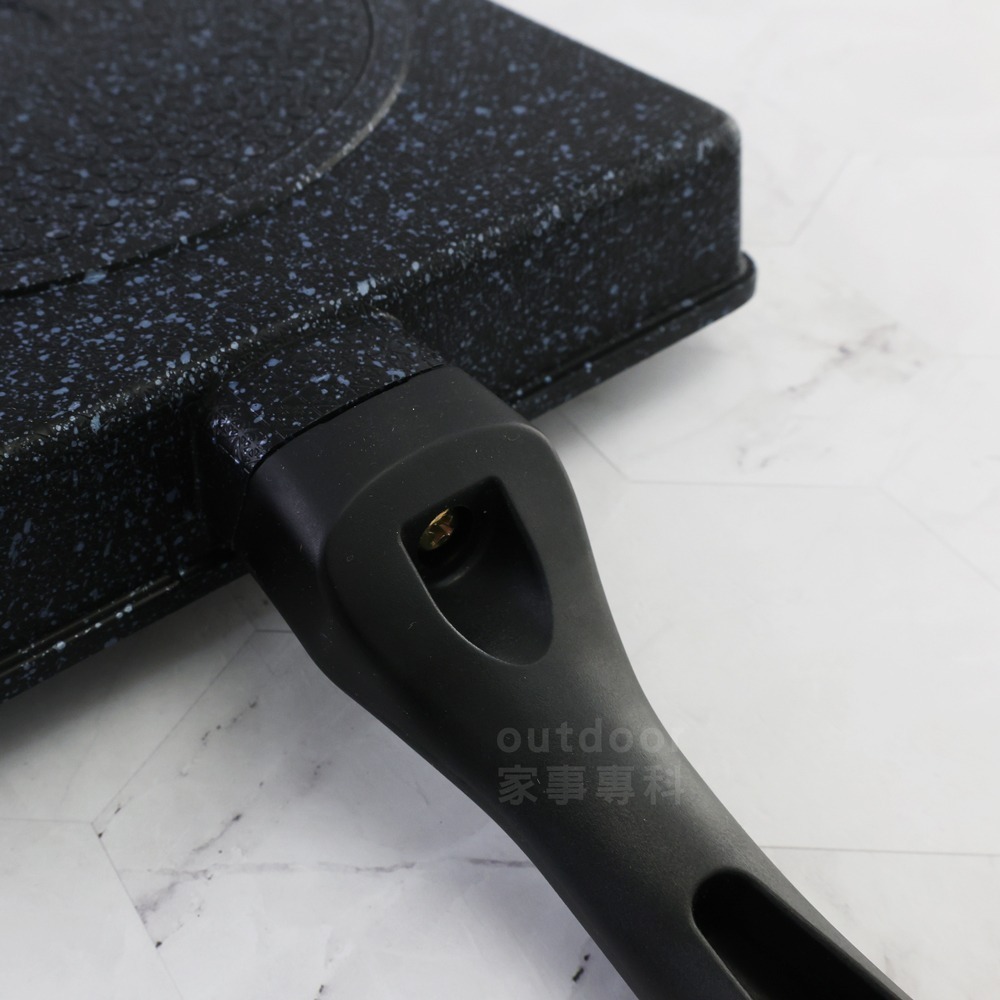 outdoor家事專科 日本和平FREIZ 特大雲石不沾玉子燒鍋20x24cm IH爐 Lanchini RB-1767-細節圖6