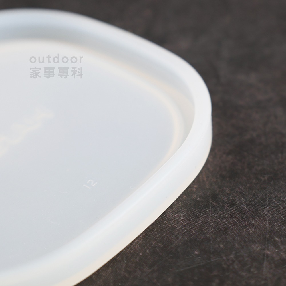 outdoor家事專科 日本 Hario矽膠蓋方形耐熱保鮮盒3件組 迷你保鮮盒 小菜 水果 110mlx白/藍/橘3入-細節圖9