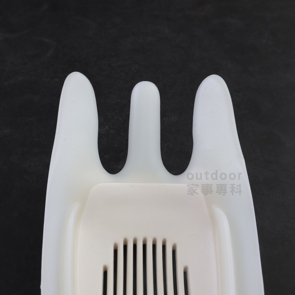 outdoor家事專科 日本 marna 洗米瀝水濾匙 洗米匙 洗米杓 掏米杓 洗米神器 白色 防刮材質 K-679-W-細節圖11