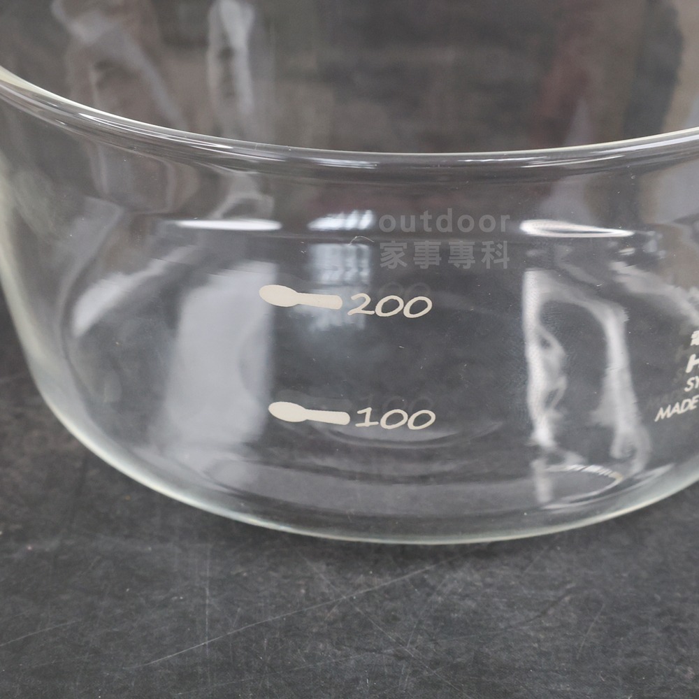 outdoor家事專科 日本製 HARIO 耐熱微波玻璃保鮮盒3入組 300/600/1200ml 小菜 水果 圓形-細節圖10