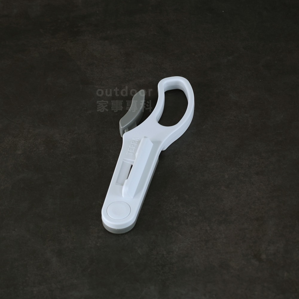 outdoor家事專科 日本製 KING JIM TEPRA 標籤貼紙半切剪刀 標籤貼紙剪刀 辦公文具 RH-24-細節圖2