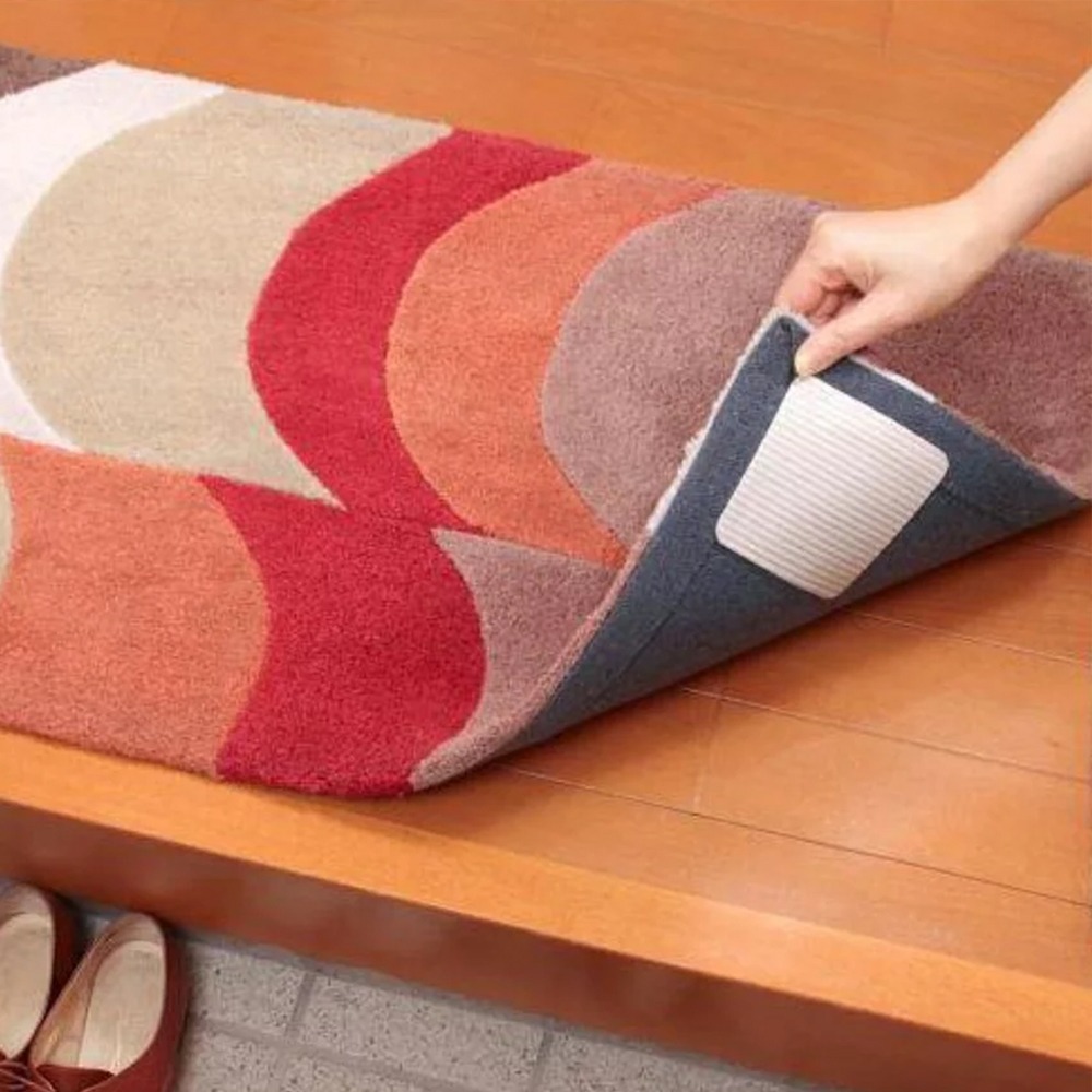 outdoor家事專科 日本製 SANKO 10X10cm地墊止滑防滑貼 8入 防滑墊 地墊止滑貼 巧拼 吸附貼片-細節圖9