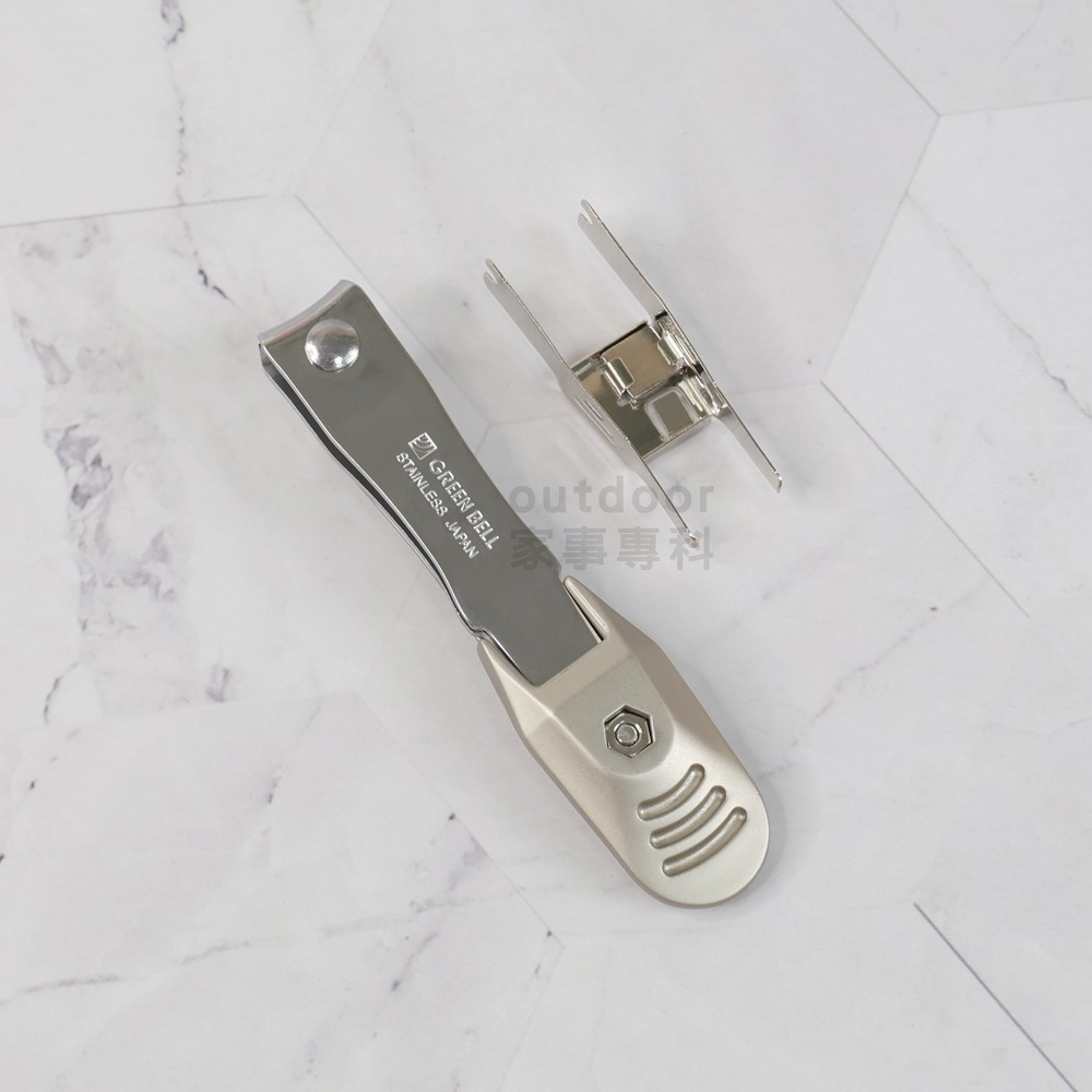 outdoor家事專科 日本製 GREENBELL 匠之技 平口直刃指甲剪 平刃指甲剪 附銼刀部 指甲修剪 G-1030-細節圖7