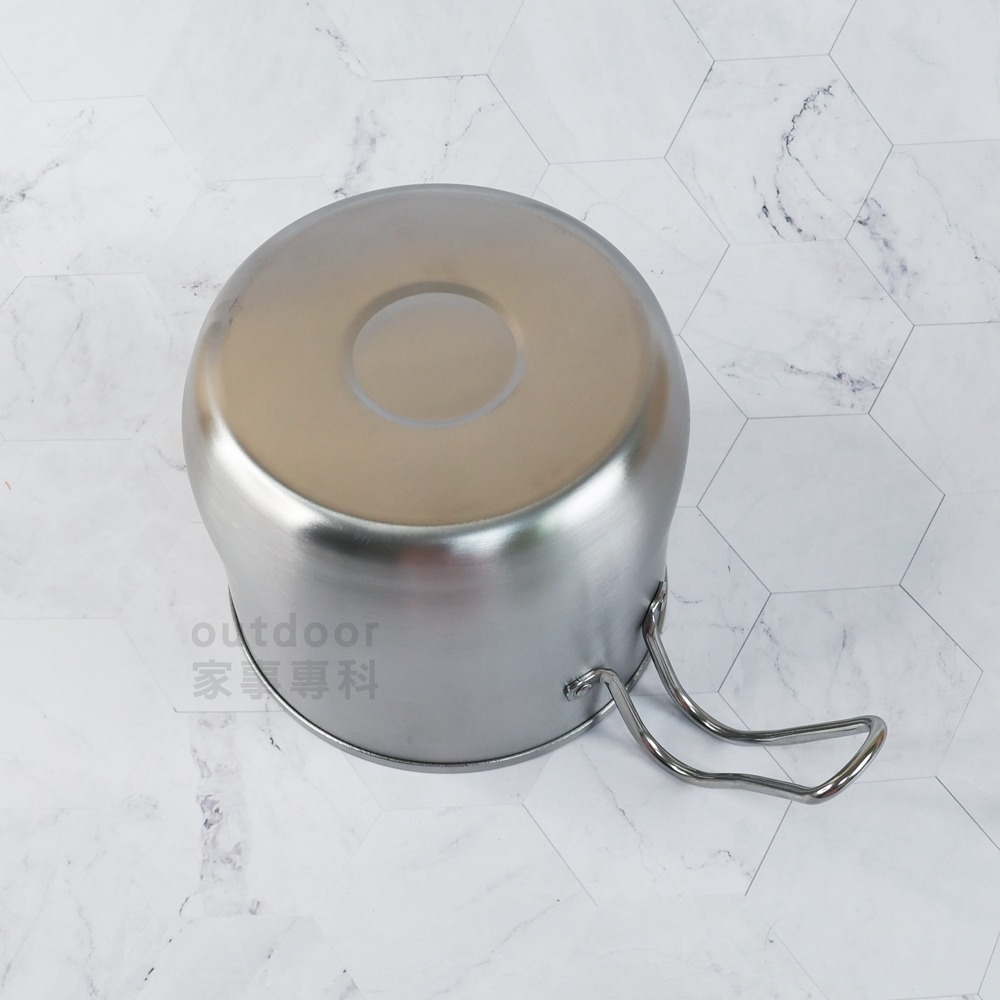 outdoor家事專科 日本製 Arnest 多功能不銹鋼附網附蓋單手鍋 14cm料理鍋 IH爐適用 逸品創物-細節圖5