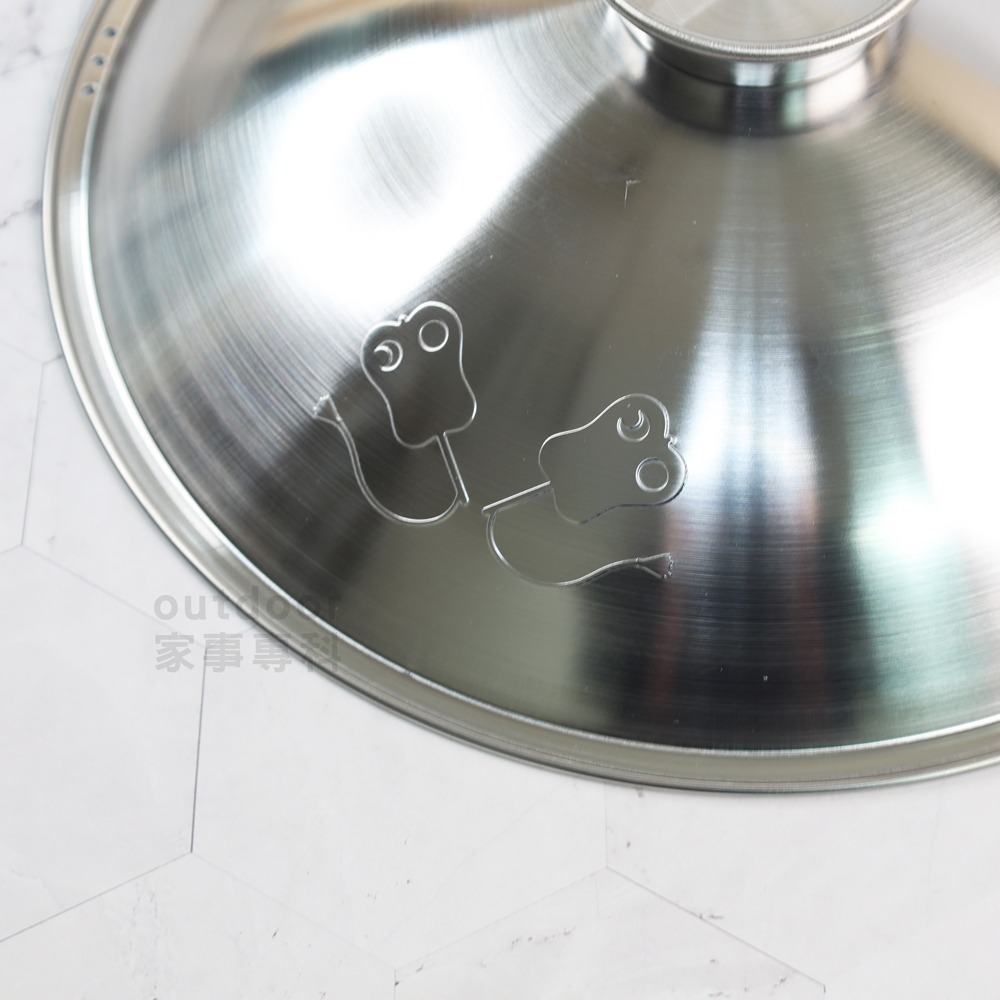 outdoor家事專科 日本製 Yoshikawa吉川 不銹鋼相撲火鍋 附蓋涮涮鍋 28cm 雙耳鍋 美味彩菜 IH爐-細節圖10