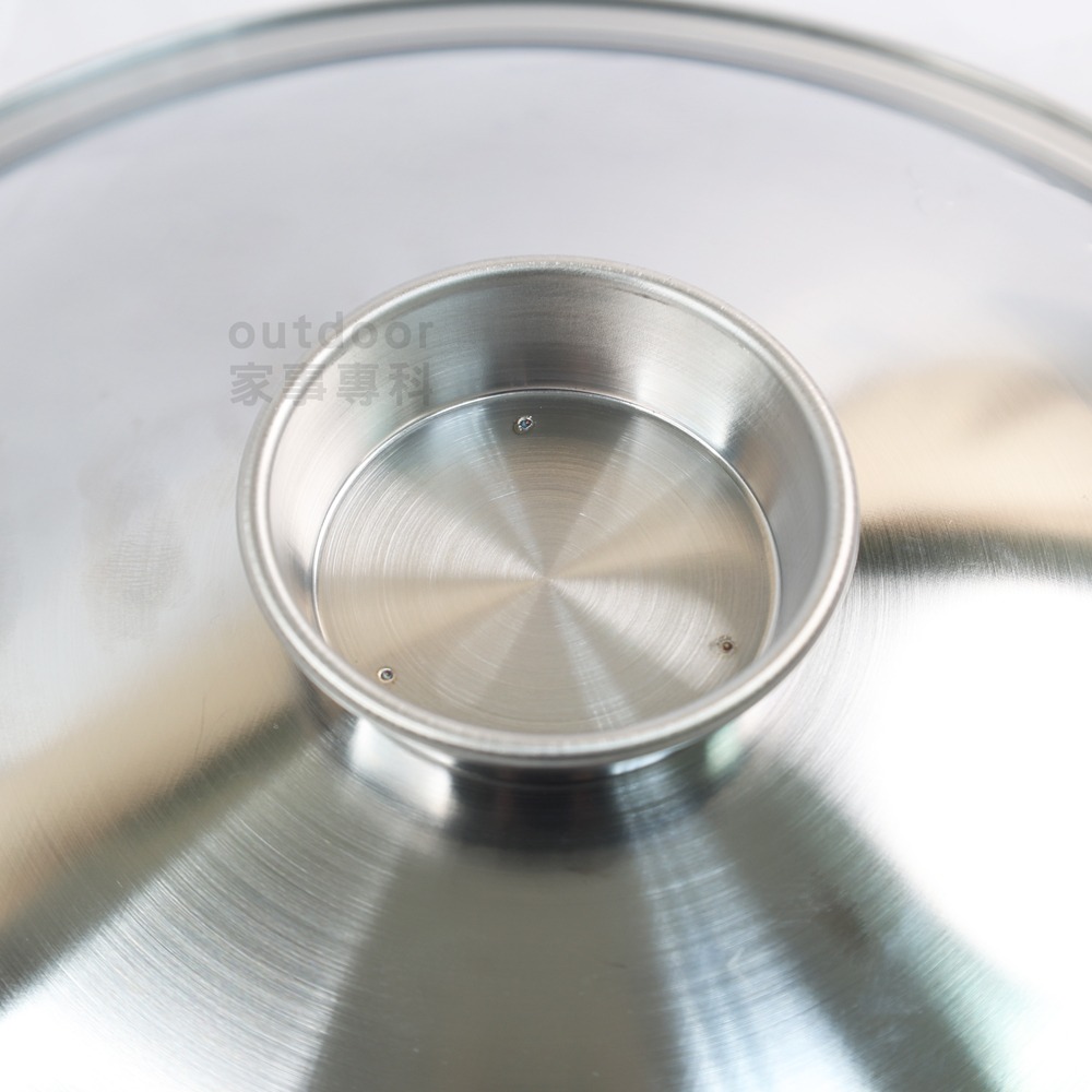 outdoor家事專科 日本製 Yoshikawa吉川 不銹鋼相撲火鍋 附蓋涮涮鍋 28cm 雙耳鍋 美味彩菜 IH爐-細節圖11