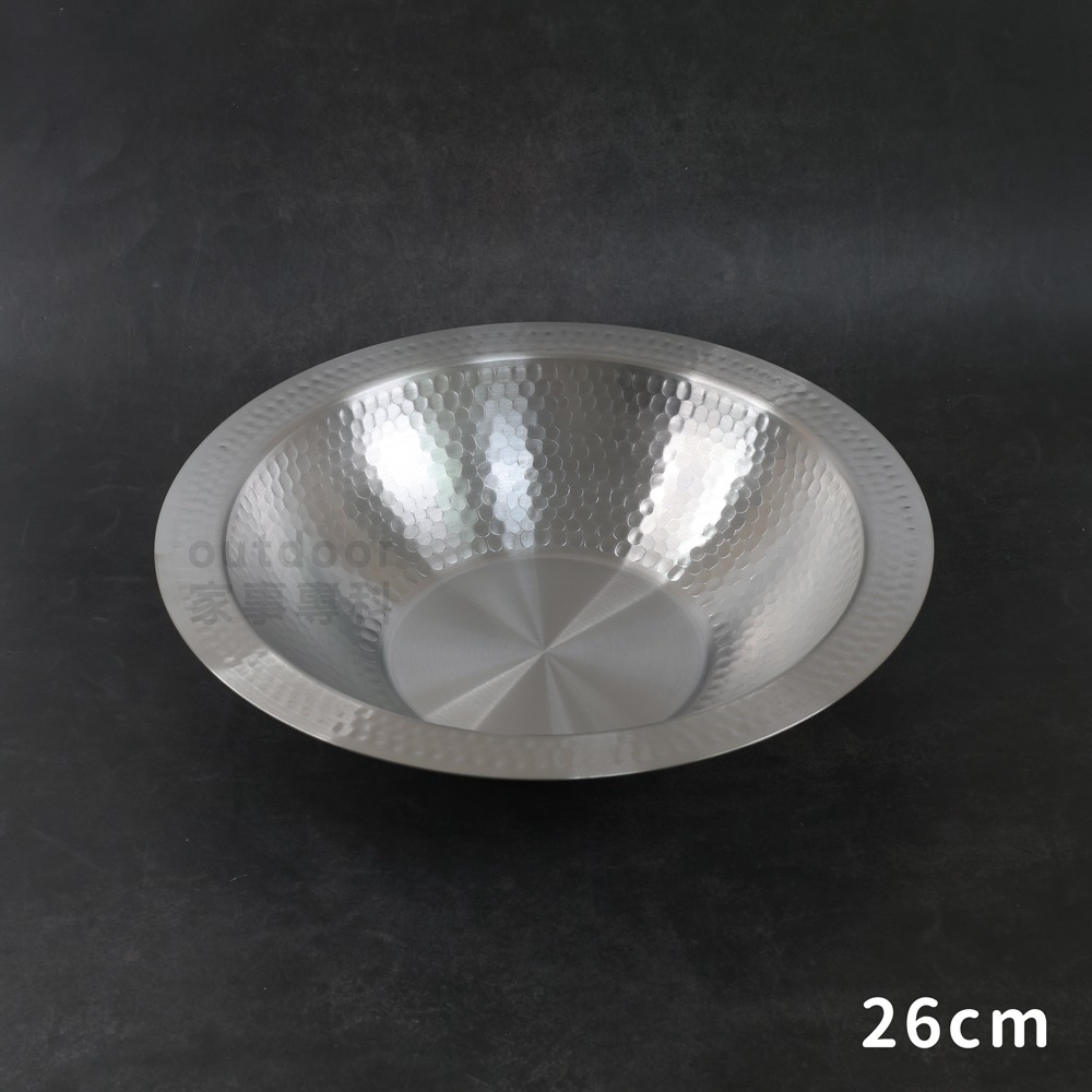 outdoor家事專科 日本製 和平Freiz 燕三條 不銹鋼槌目烏龍壽喜鍋 26/30cm 烏龍麵 火鍋 直火/IH爐-規格圖11