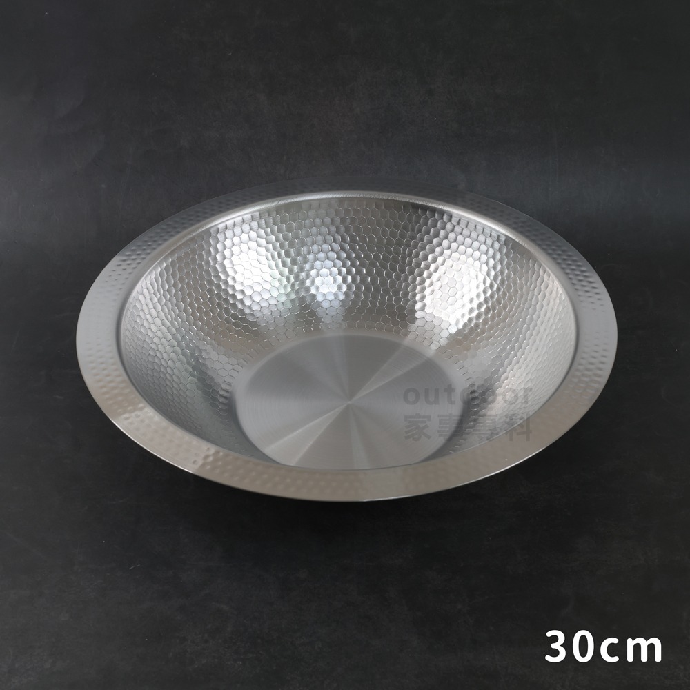 outdoor家事專科 日本製 和平Freiz 燕三條 不銹鋼槌目烏龍壽喜鍋 26/30cm 烏龍麵 火鍋 直火/IH爐-規格圖11